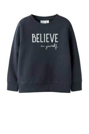 sweater donkerblauw