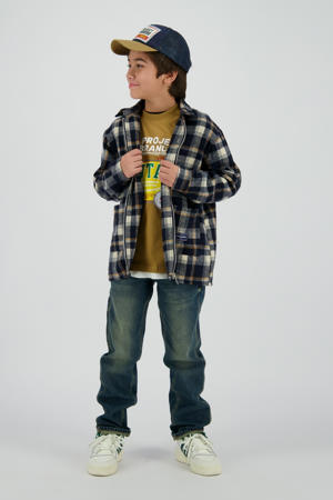 overhemd donkerblauw