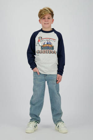 longsleeve grijs melange