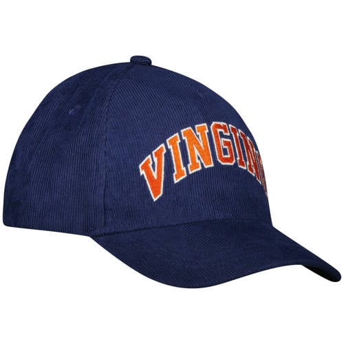 Vingino baseball pet blauw Jongens/Meisjes Corduroy Logo
