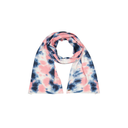 Vingino fijn gebreide sjaal roze/blauw Meisjes Viscose Dip-dye