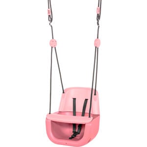 Babyschommelzitje 3-in-1 pastelroze
