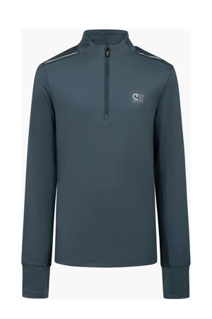   sportshirt Ametrine grijsgroen