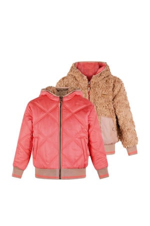 reversible jas oranje