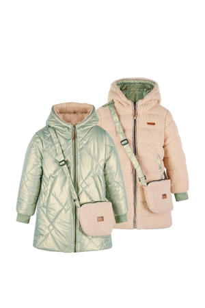 reversible jas groen