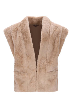 gilet lichtbruin
