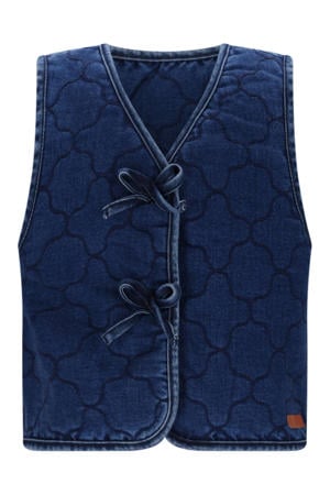 gilet blauw