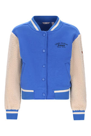 sweatvest blauw