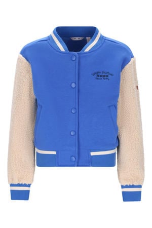 sweatvest blauw