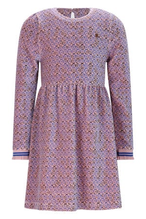 midi jurk blauw