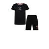 Messi T-shirt + korte broek zwart