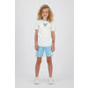 Messi T-shirt + korte broek lichtblauw/wit