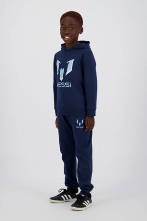 hoodie + joggingbroek donkerblauw