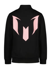 thumbnail: Messi sweatvest + joggingbroek zwart/roze