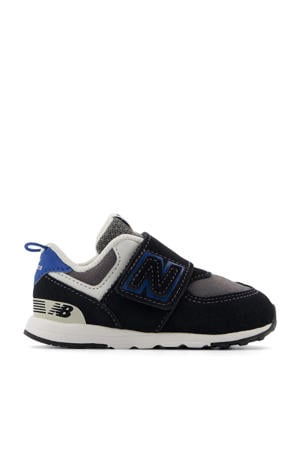 574 sneakers zwart/blauw/grijs