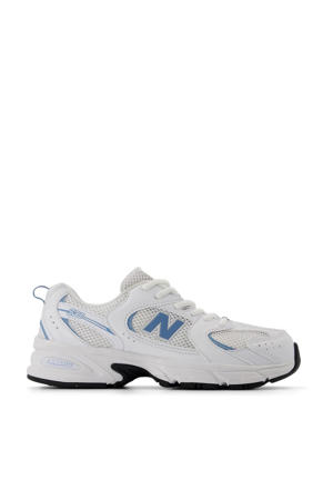 530  sneakers wit/blauw