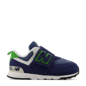 574  sneakers donkerblauw/groen