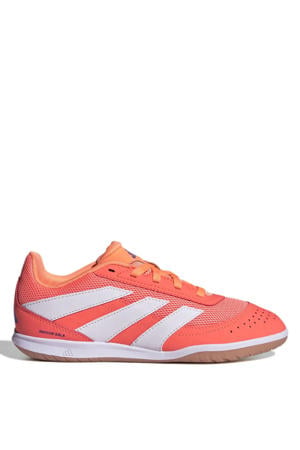 Predator Club In Sala junior zaalvoetbalschoenen koraalrood/wit/oranje