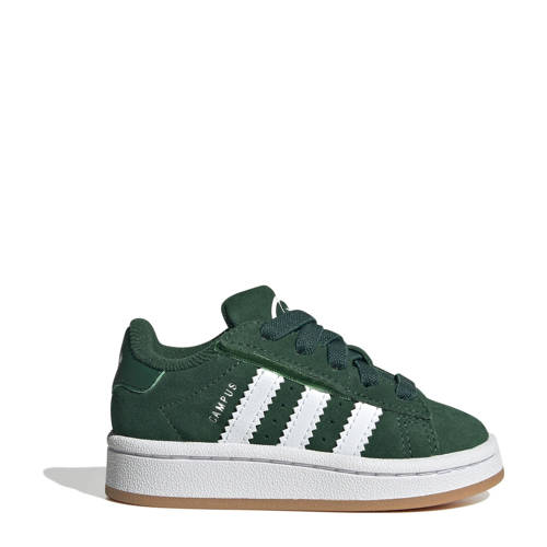 adidas Originals sneakers donkergroen/wit Jongens/Meisjes Suède Meerkleurig - maat 21 afbeelding
