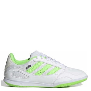 Super Sala Competition 3 junior zaalvoetbalschoenen wit/limegroen