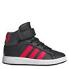 adidas Sportswear Grand Court Mid sneakers zwart/rood/grijs
