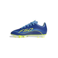 thumbnail: adidas Performance F50 Messi Club FG/JG junior voetbalschoenen kobaltblauw/geel