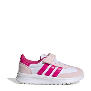 sneakers wit/fuchsia/roze