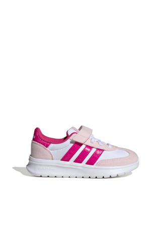sneakers wit/fuchsia/roze