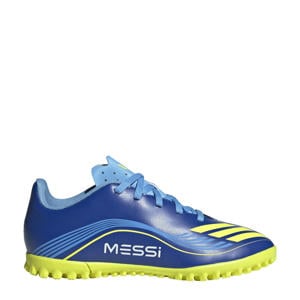 F50 Messi Club TF junior voetbalschoenen blauw