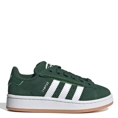 adidas Originals sneakers donkergroen/wit Jongens/Meisjes Leer - maat 34 afbeelding