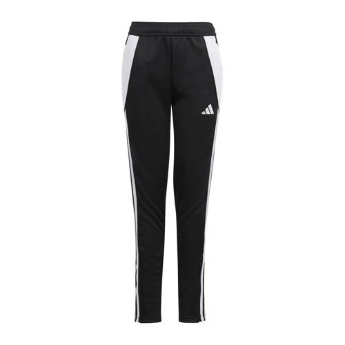 adidas Performance Junior sportbroek Tiro 24 zwart Jongens/Meisjes Polyester - maat 140 afbeelding