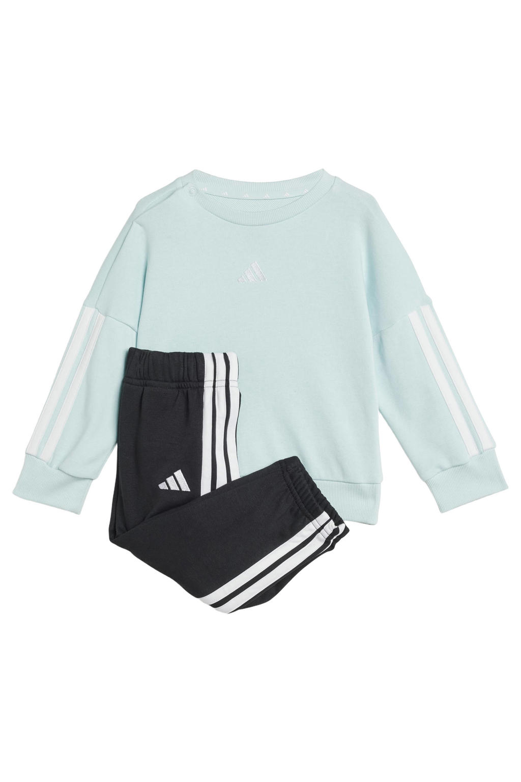 adidas Sportswear joggingpak lichtgroen/zwart