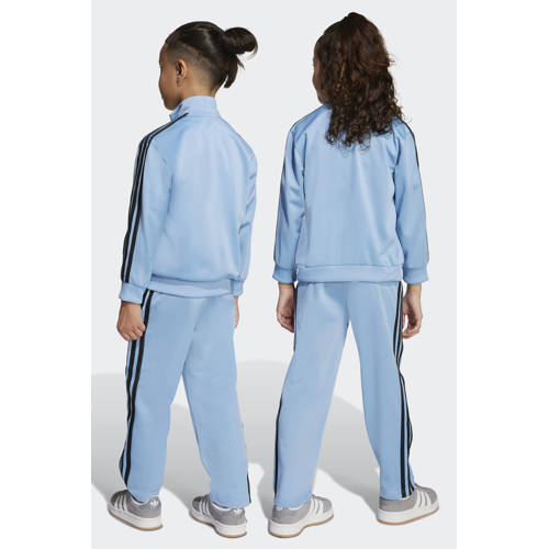 adidas Originals trainingspak Firebird blauw Joggingpak Jongens/Meisjes Polyester Opstaande kraag - maat 128 afbeelding