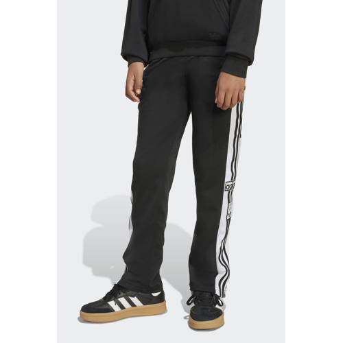 adidas Originals trainingsbroek zwart Jongens/Meisjes Polyester Effen - maat 140 afbeelding