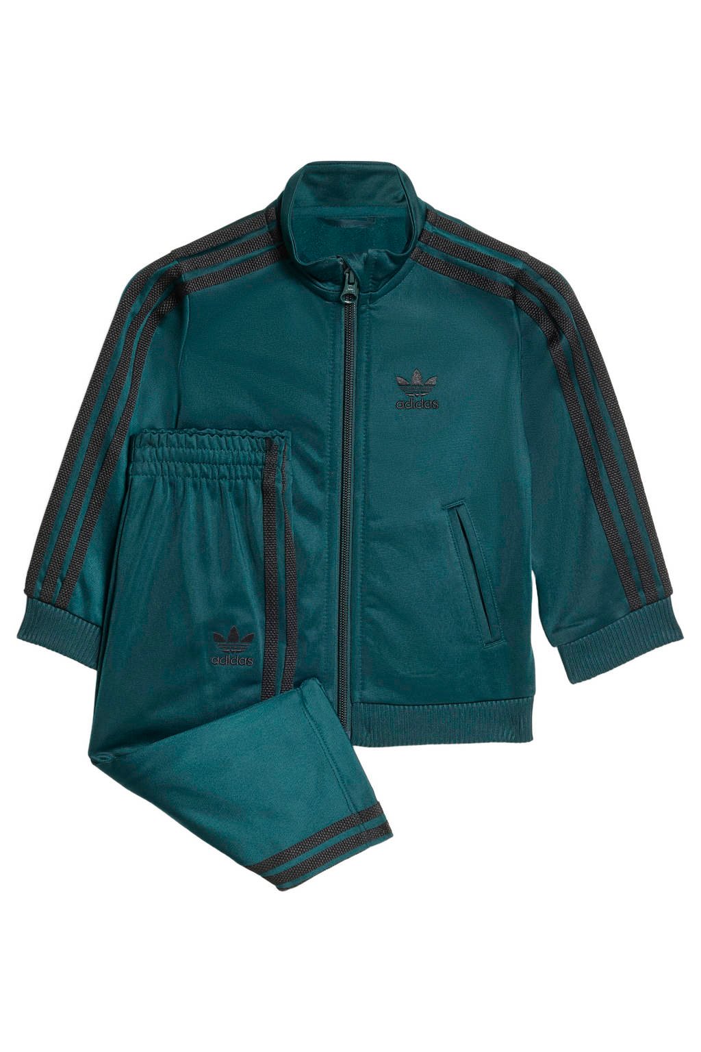 adidas Originals trainingspak Firebird groen/zwart