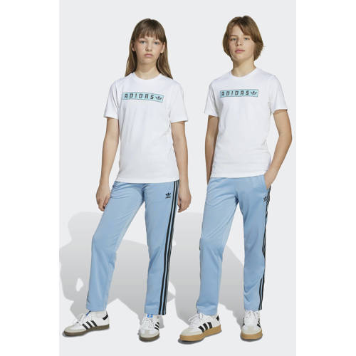 adidas Originals trainingsbroek Firebird lichtblauw Jongens/Meisjes Polyester