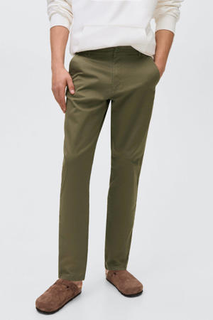 regular casual broek kaki