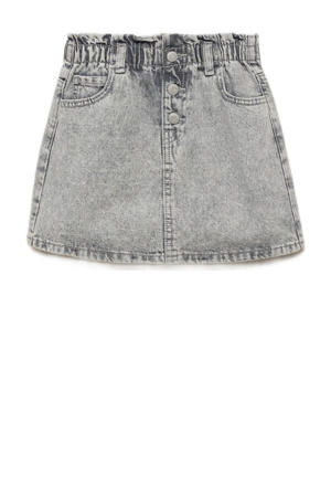 denim spijkerrok grey denim