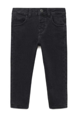 regular waist regular fit jeans donkergrijs