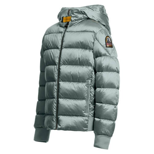 Parajumpers gewatteerde jas winter blauw Jongens Polyester Capuchon Effen