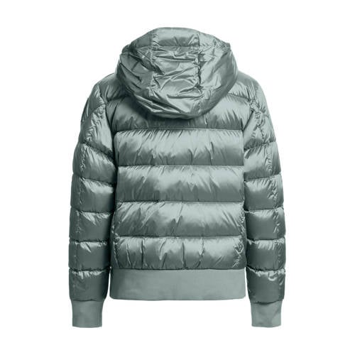 Parajumpers gewatteerde jas winter blauw Jongens Polyester Capuchon Effen