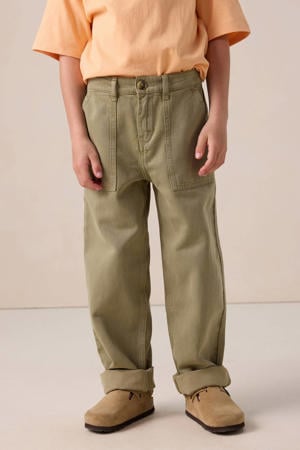 relaxed casual broek kaki