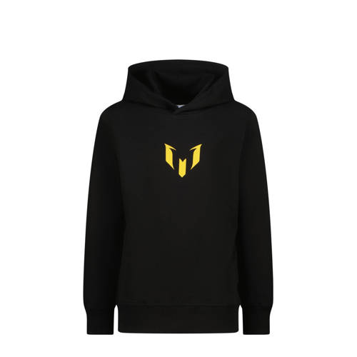 Messi hoodie met backprint zwart Sweater Backprint - maat 176 afbeelding