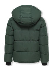 thumbnail: ONLY & SONS JUNIOR gewatteerde jas donkergroen