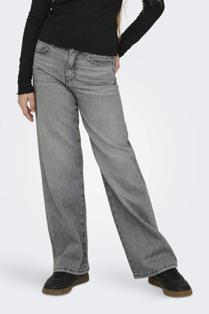 wide leg jeans grey denim