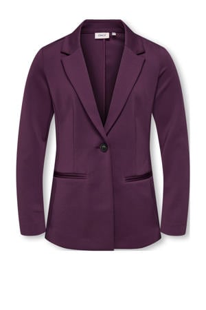 regular fit blazer paars