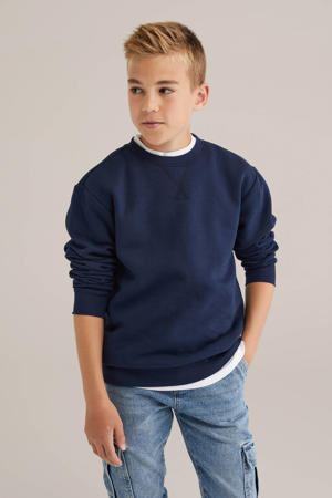 sweater donkerblauw