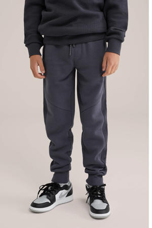 slim sweatpant antraciet