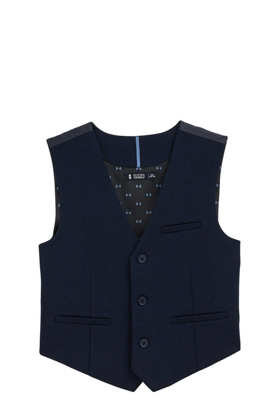 blauwe gilets jongens