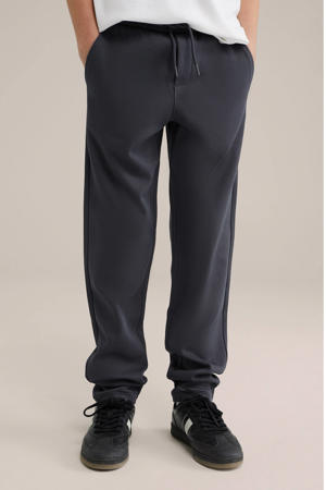 slim sweatpant antraciet